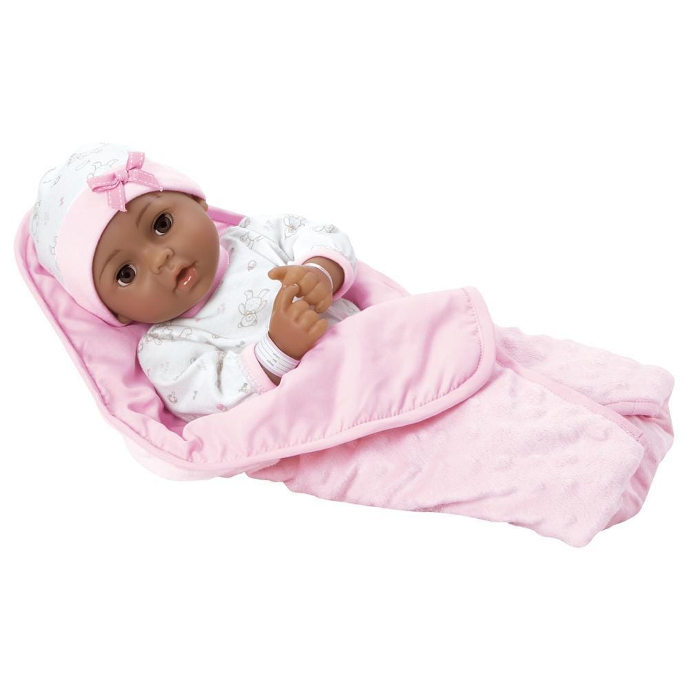 Adora Doll Adoption African American Baby Doll Joy, 16 inch Adora