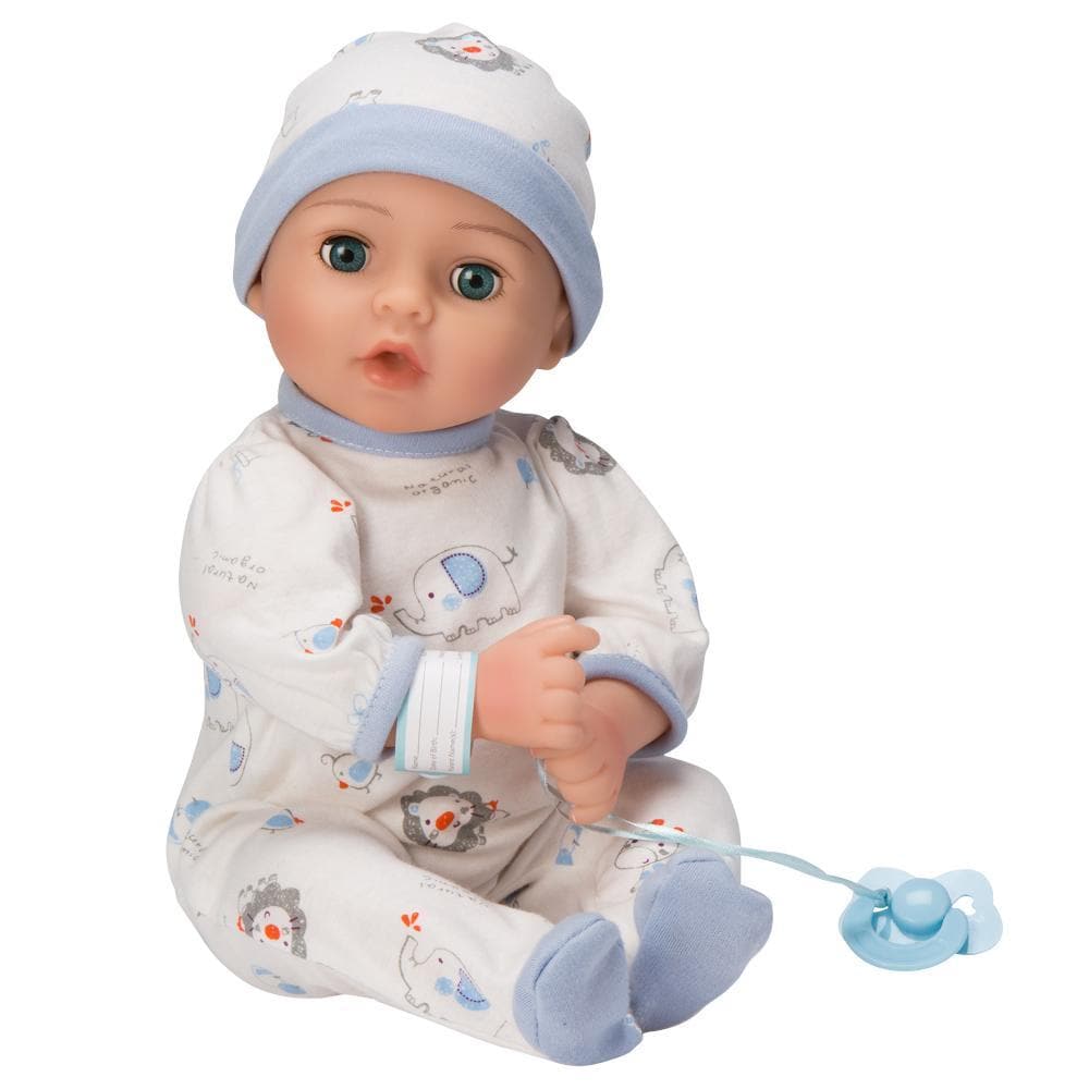 Adora Doll Adoption Lifelike Newborn Baby Doll Handsome, 16 inch