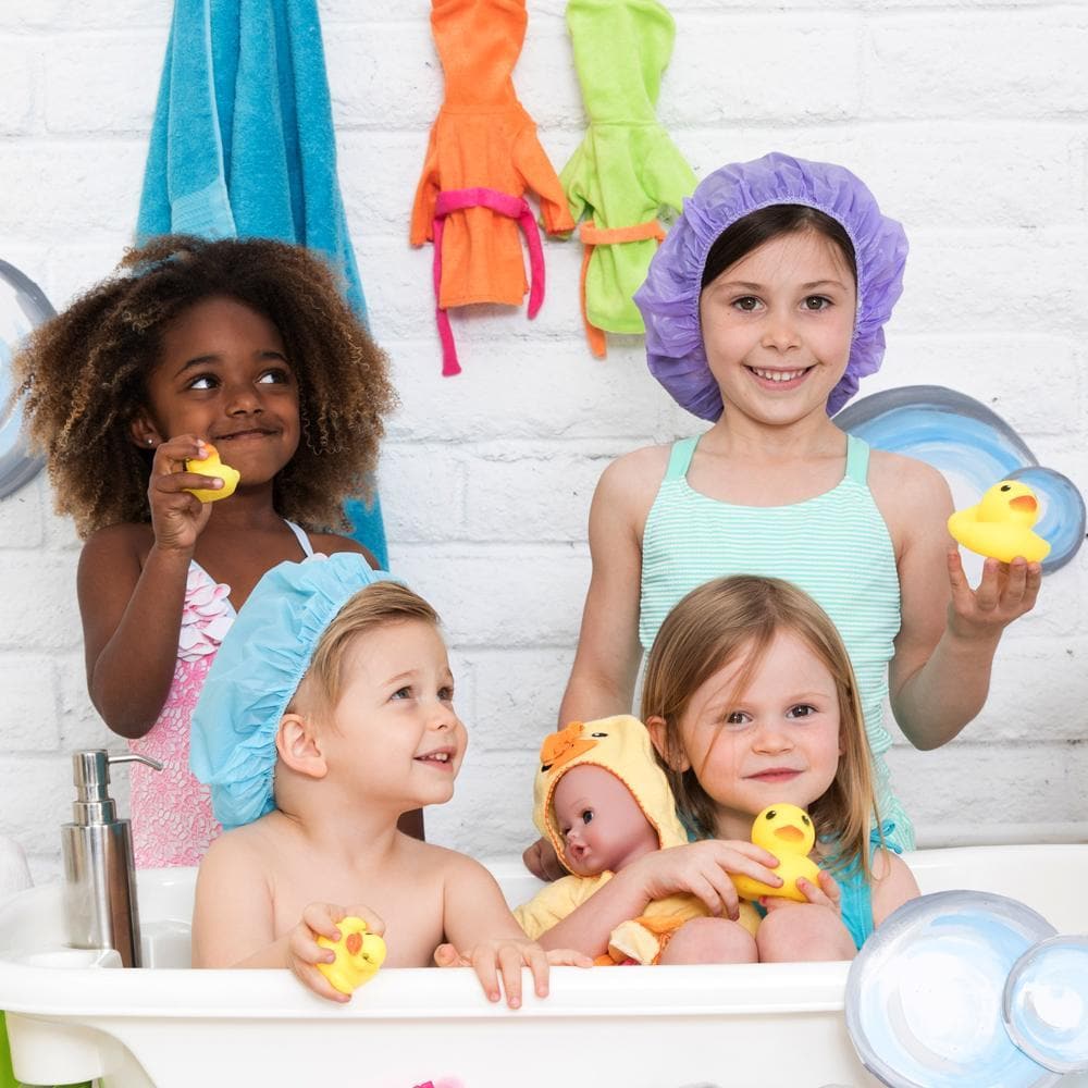 Best Bath Toy for 1 year old Girls - BathTime Baby Ducky | Adora