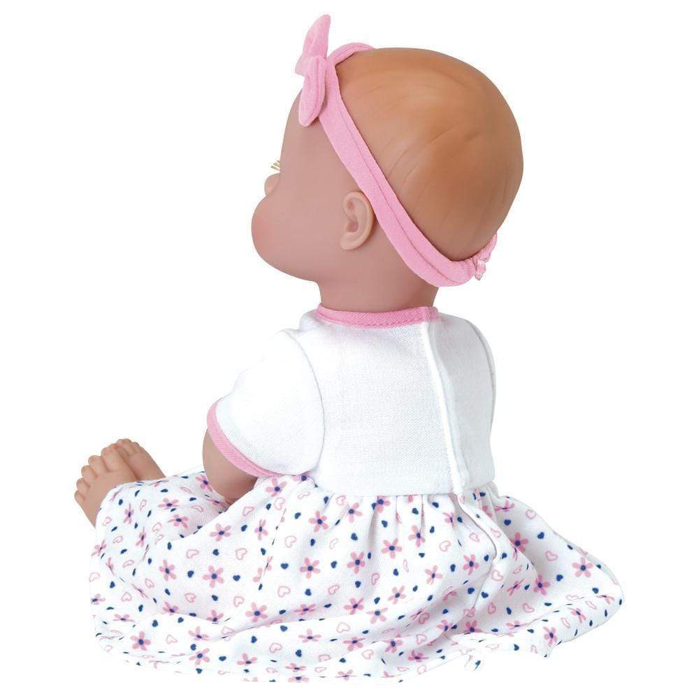 Adora 13" Washable Soft Baby Doll for Toddlers - Playtime Baby Petal Pink, Ages 1+