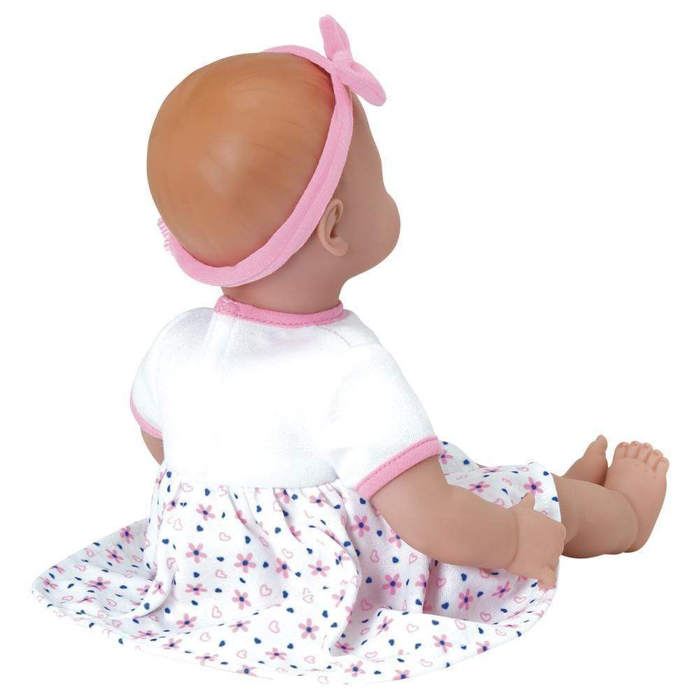 Adora 13" Washable Soft Baby Doll for Toddlers - Playtime Baby Petal Pink, Ages 1+
