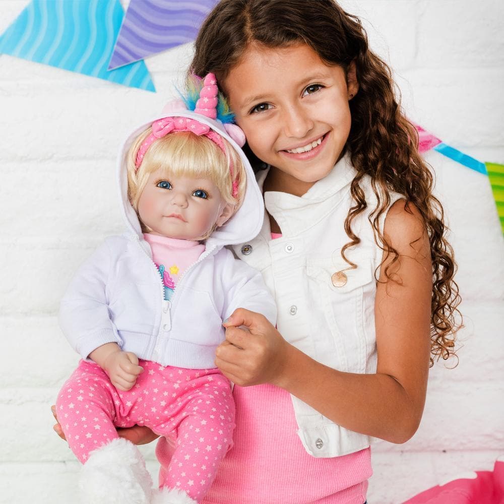 Adora 20 inch Lifelike Toddler Baby Doll for Kids - Rainbow Unicorn
