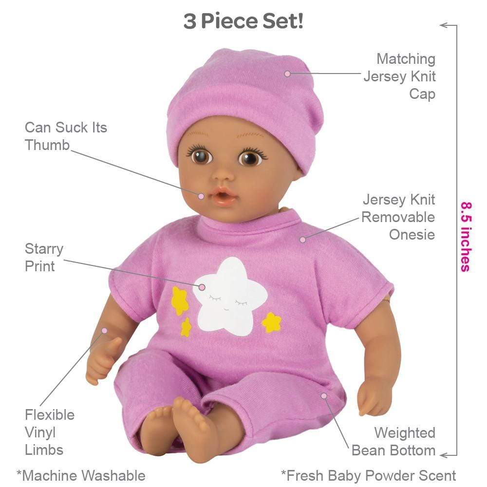 Adora Soft Baby Doll for Toddlers - Baby Tot Starry Night 8.5 inches
