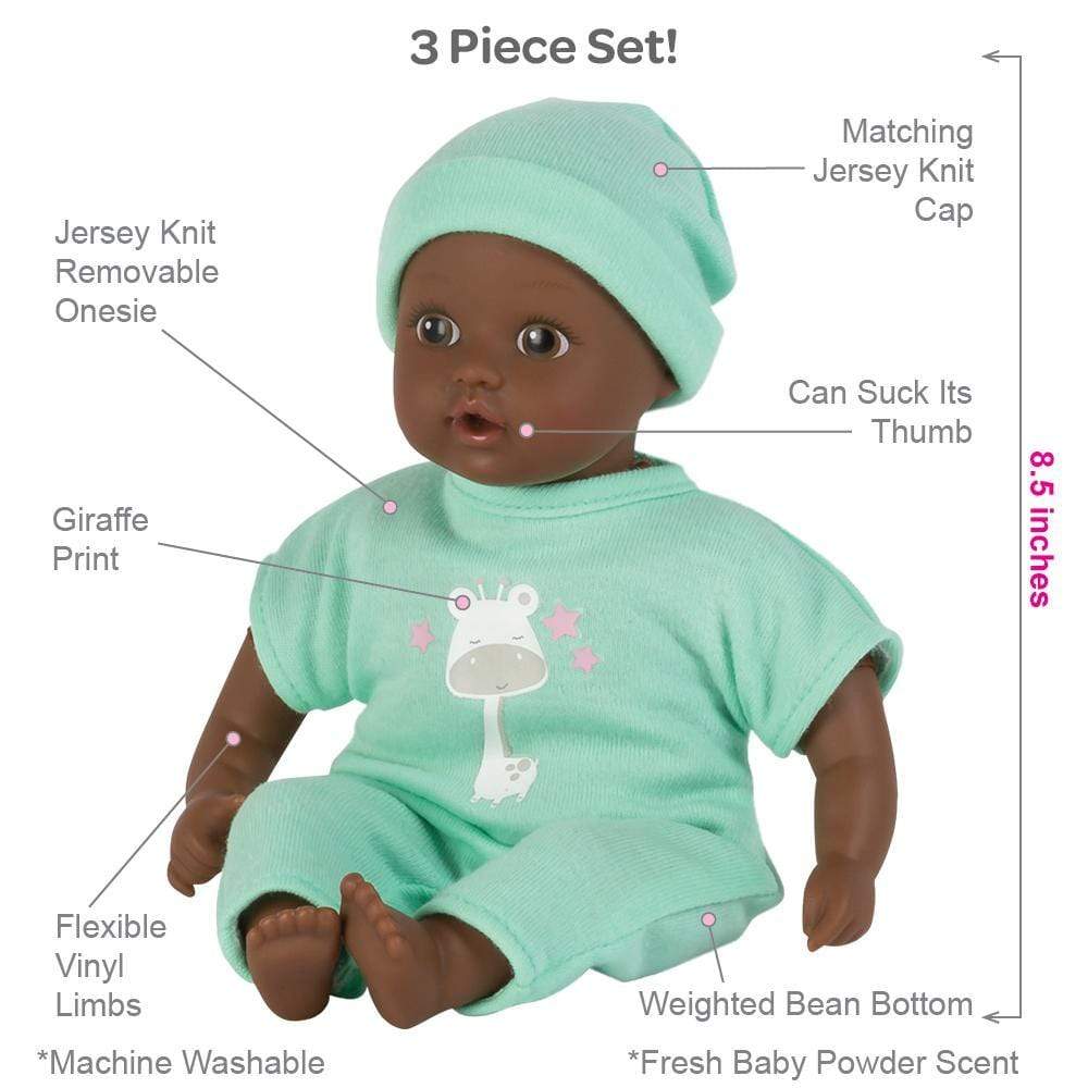 Adora Soft Baby Doll for Toddlers - Baby Tot Gentle Giraffe 8.5 inches