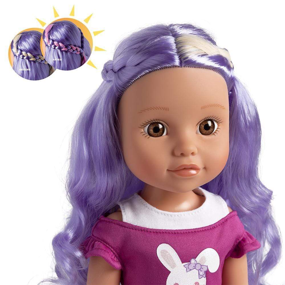 Adora 14" Doll-Be Bright Doll Lulu Bunny,Hair Color Changes in the Sun