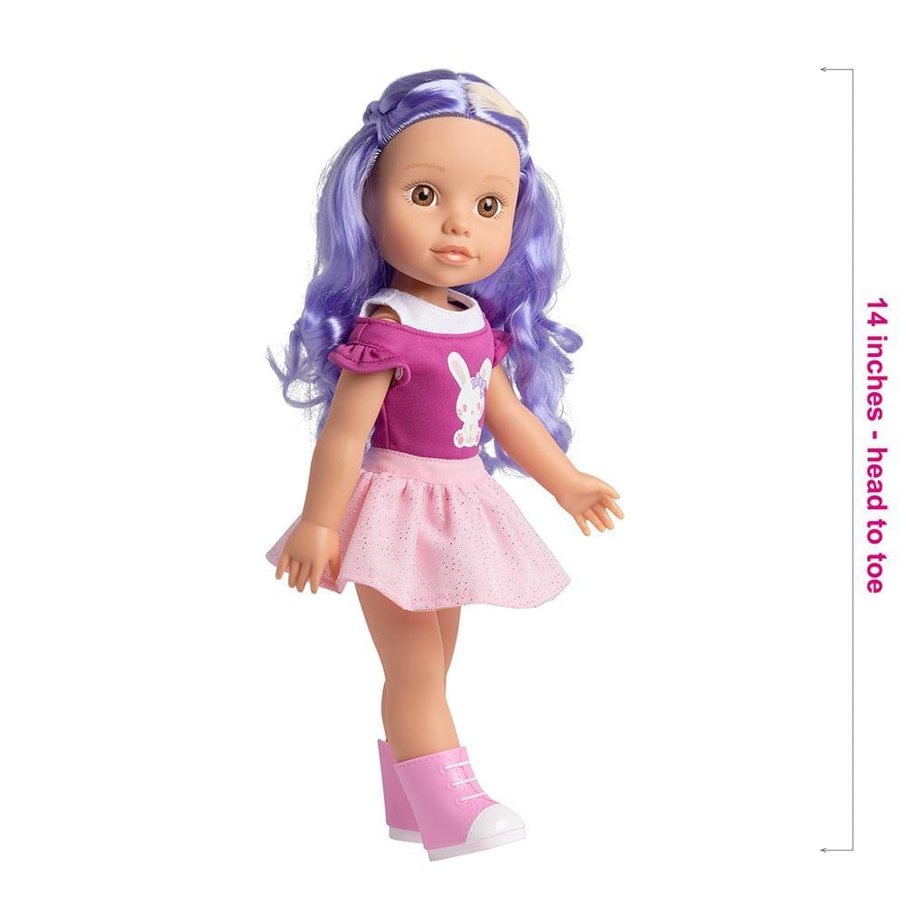 Adora 14" Doll-Be Bright Doll Lulu Bunny,Hair Color Changes in the Sun