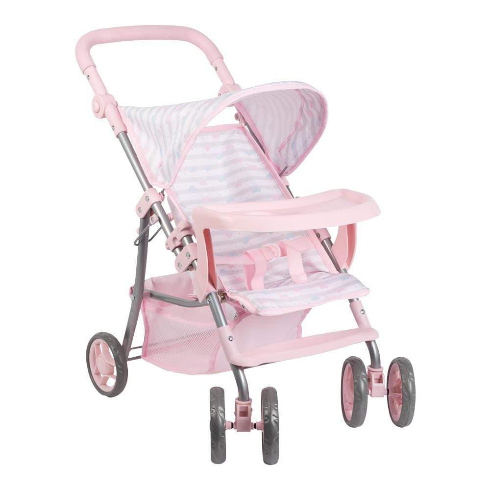 Adora Baby Doll Stroller - Pink Snack N Go Shade Stroller 20x13"