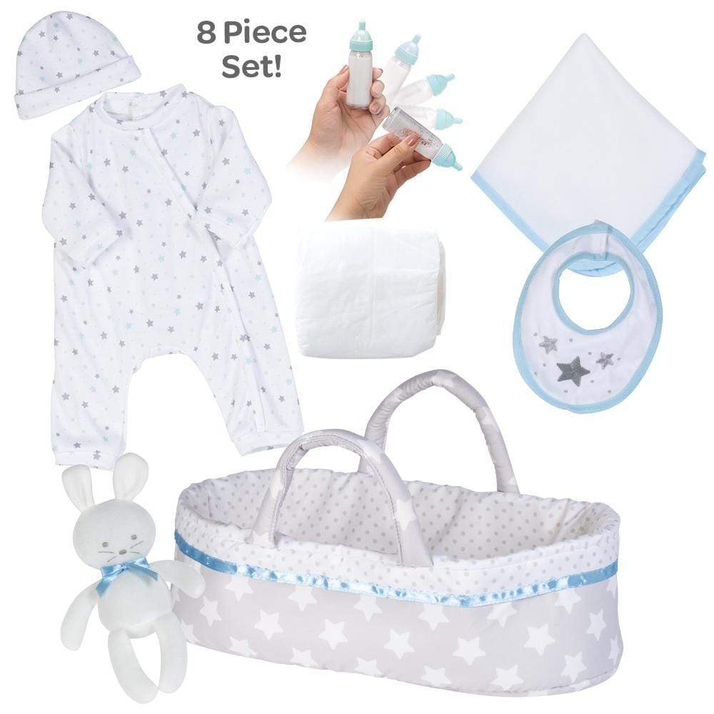 Adora Pretend Play Baby Essentials - 8 piece Sweet Star set