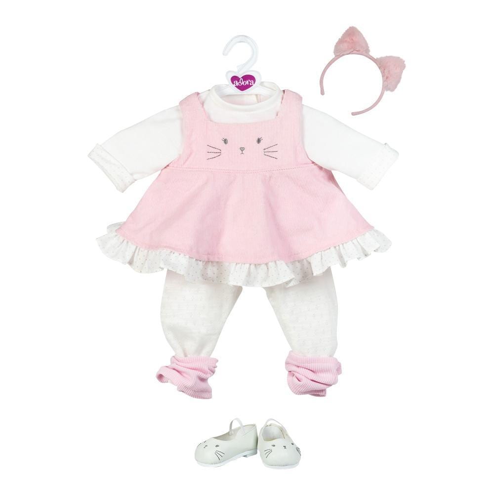 Adora Realistic Baby Doll - ToddlerTime Kitty Kat 20 inches
