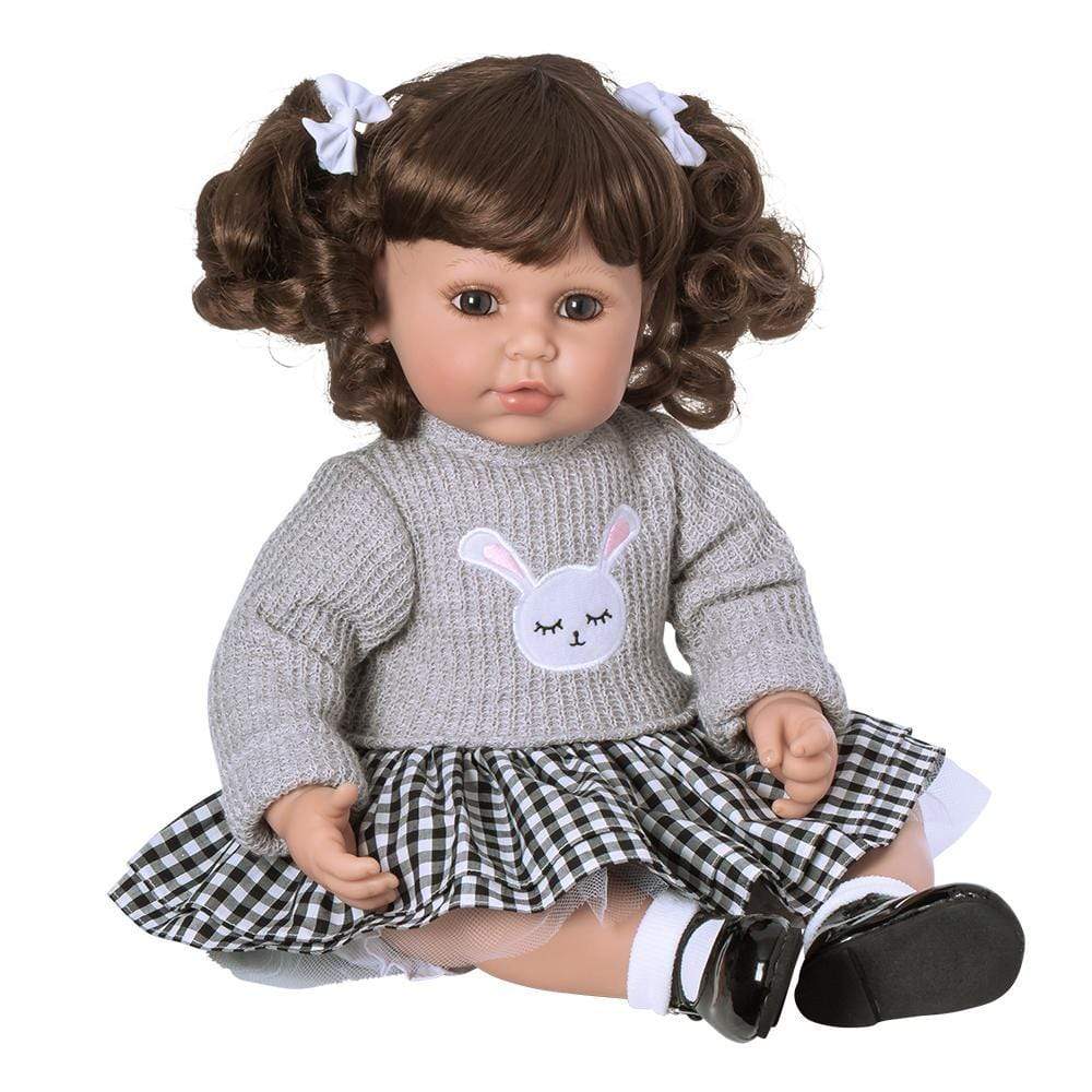 Adora Realistic Baby Doll - ToddlerTime Preppy, Cuddle Me Vinyl, 20 in