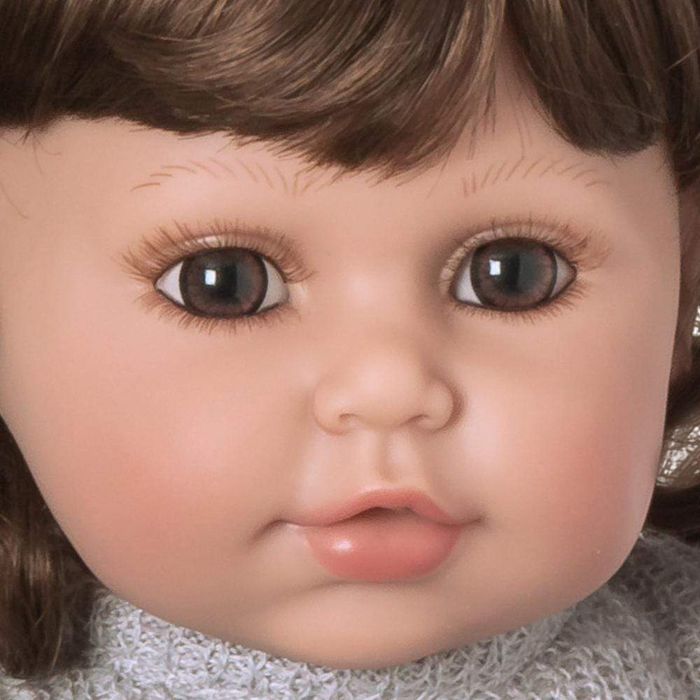 Adora Realistic Baby Doll - ToddlerTime Preppy, Cuddle Me Vinyl, 20 in