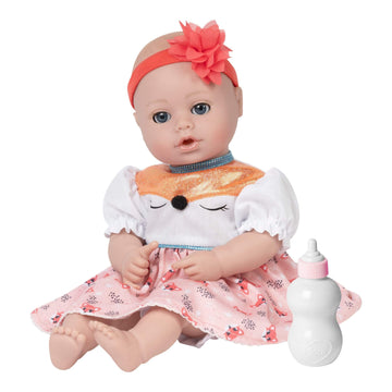 Adora PlayTime Baby Doll Whimsy Fox, Baby Doll for Toddlers 1+
