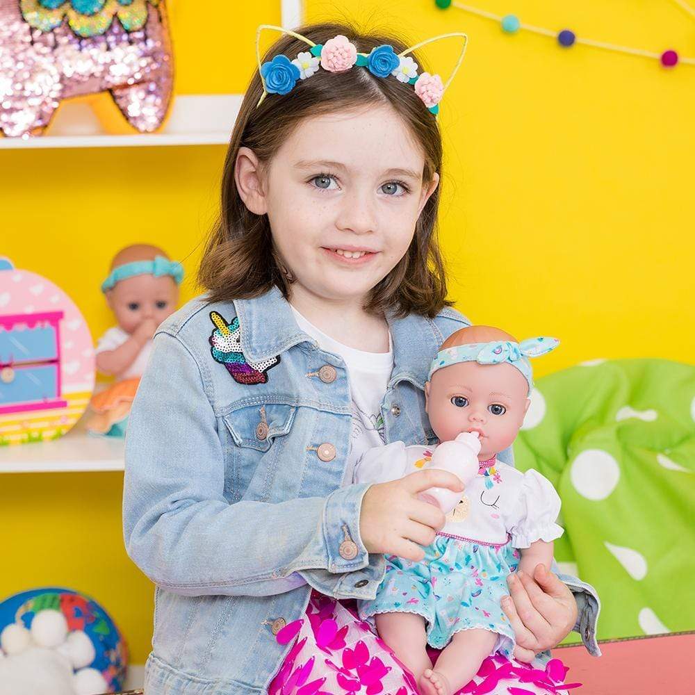 Adora Baby Toys for 1 year olds - PlayTime Llama Magic Doll, 13 inches
