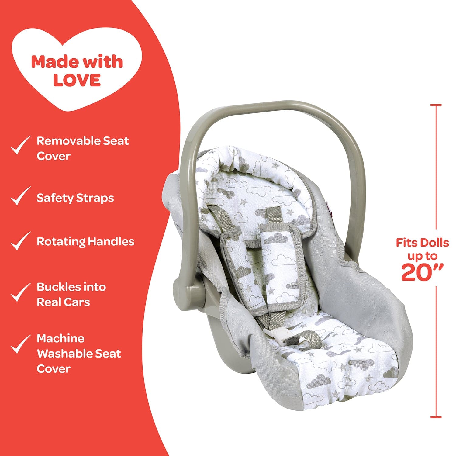 Adora car seat carrier for dolls discount