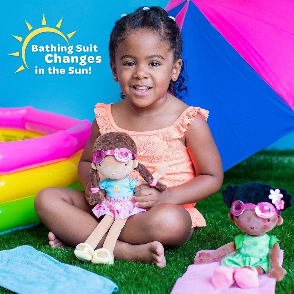 Adora Interactive Soft Doll Sunshine Friend Skye, 12 inch Plush