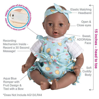 Adora 16 inch Realistic Girl Baby Doll Wrapped in Love Sweetheart Baby