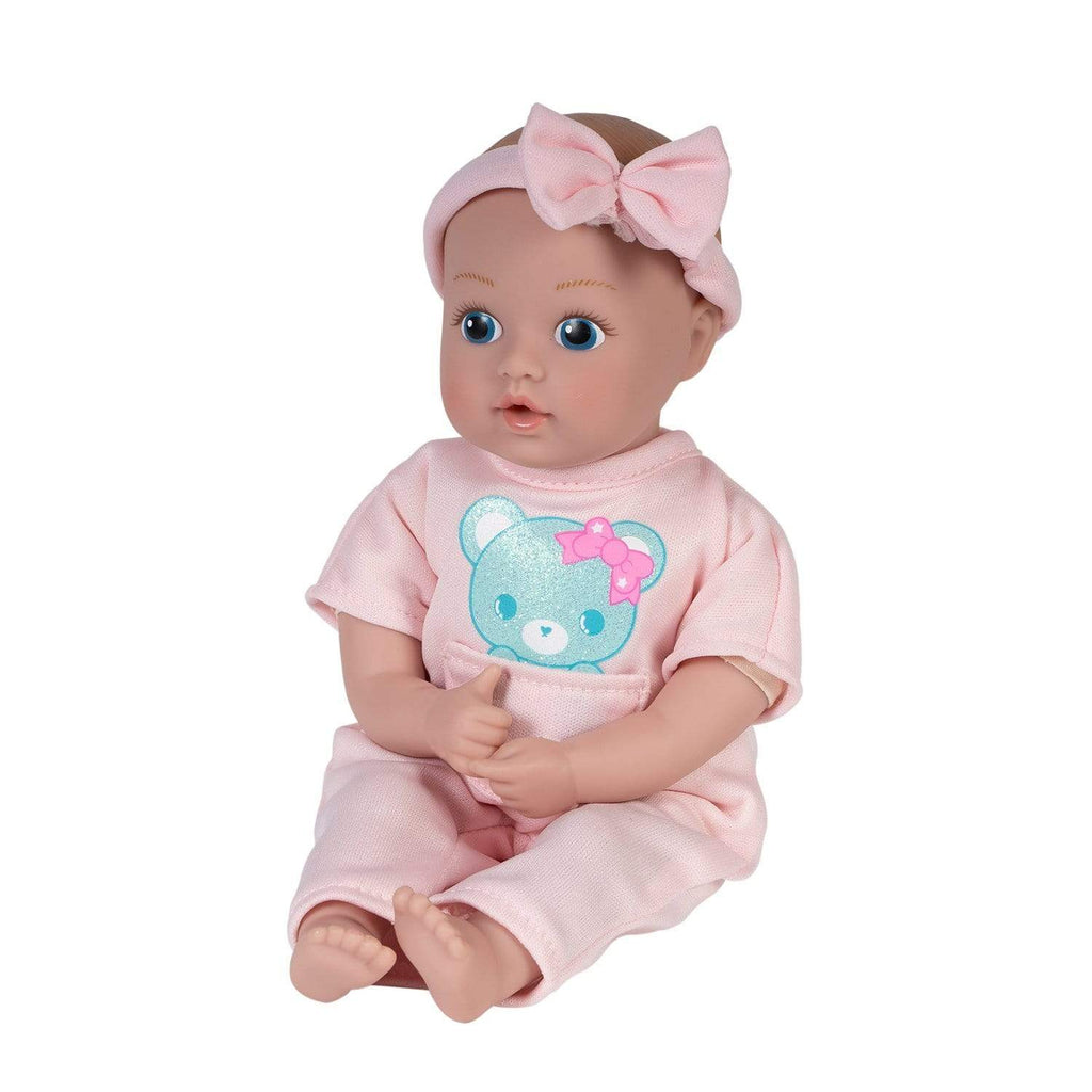 Adora Vinyl Baby Doll with Plush Animal Baby Bear - Be Bright Tots