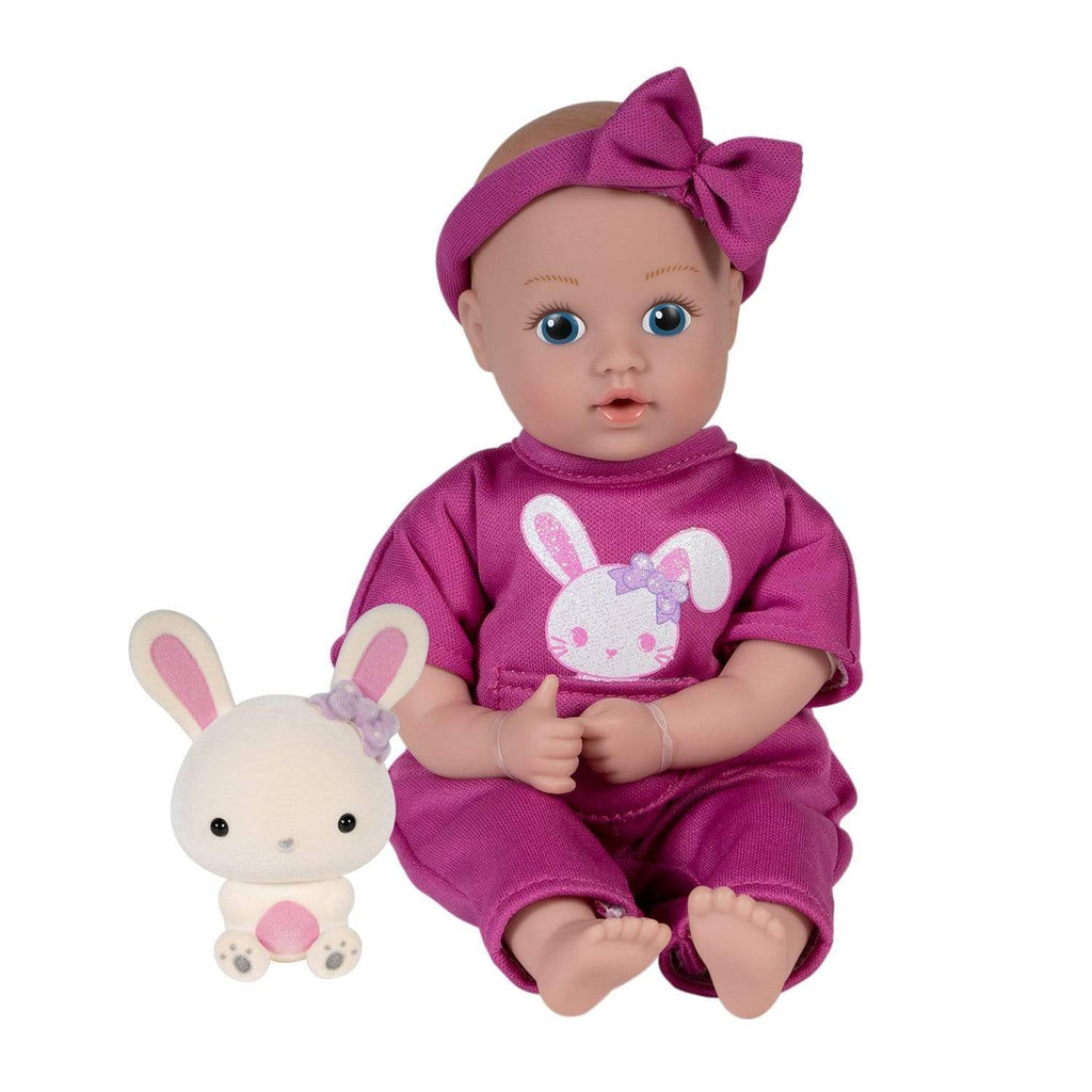 Adora Mini Baby Doll with a Baby Bunny Stuffed Animal - Be Bright Tots 