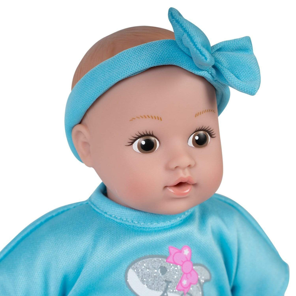 Adora Mini Baby Doll with a Baby Shark Stuffed Animal - Be Bright Tots 