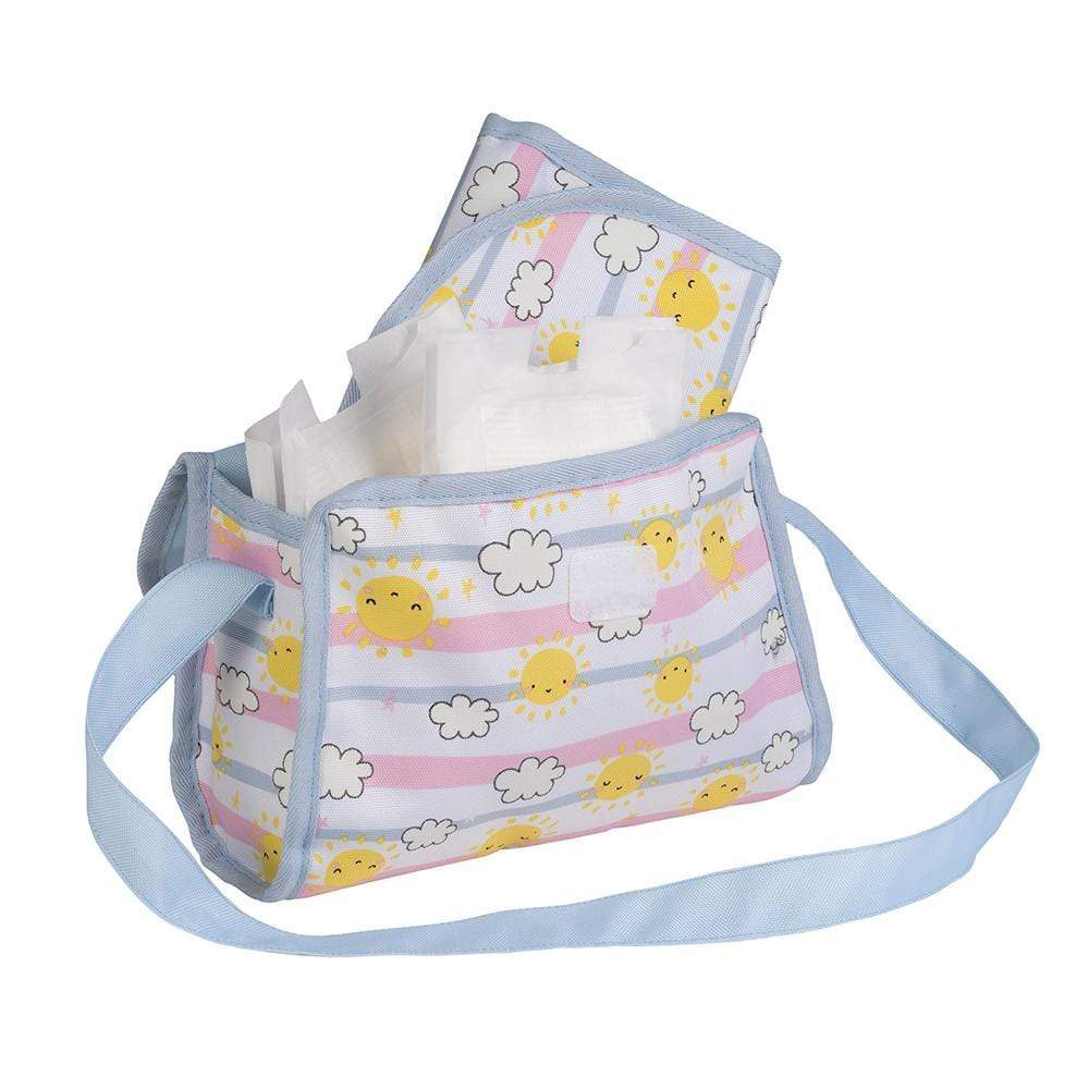 Adora Baby Doll Diaper Bag in Sunny Days Print, Color Changing Toy