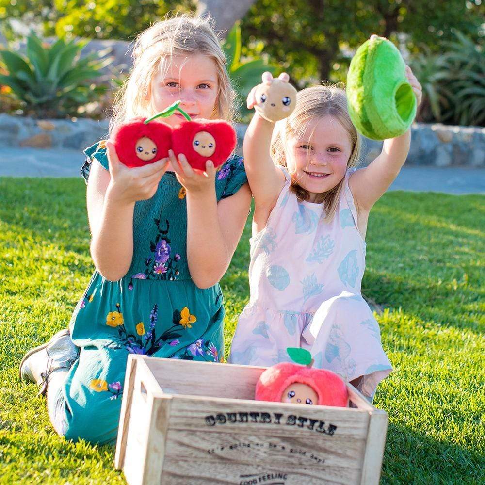 Adora Ultra-Soft Fruit Plush, 6" Farm Fresh Plush Cherry Picker