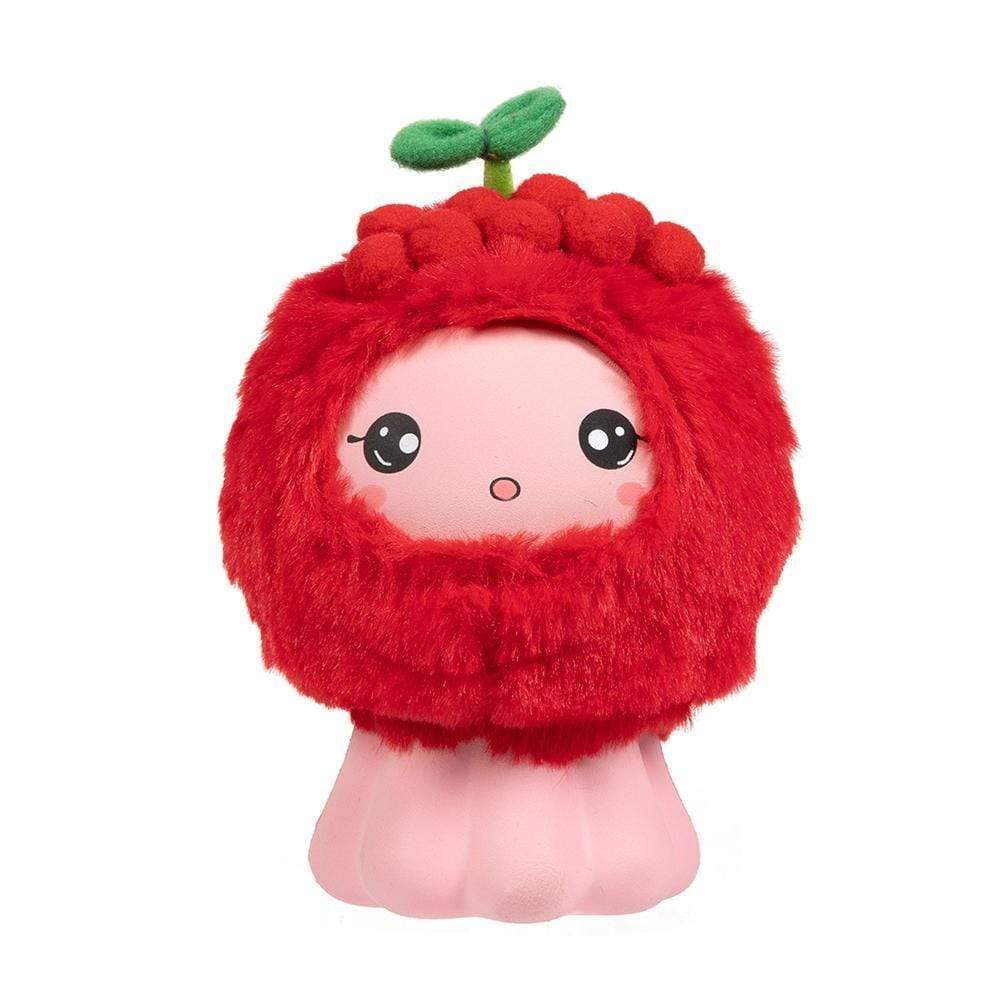 Adora Glow in the Dark Squishy Toy - Strawberry Blush, 6"