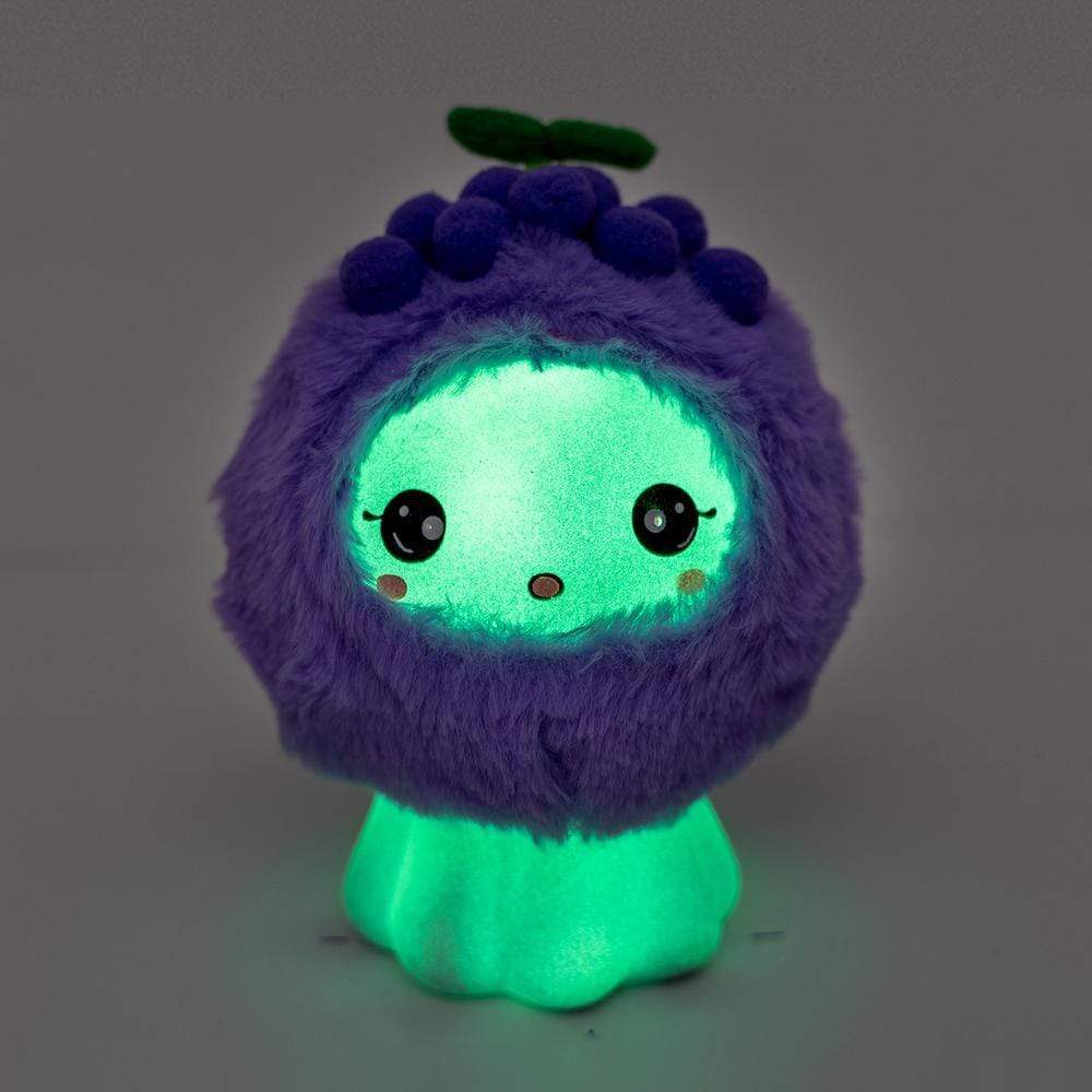 Adora Glow in the Dark Squishy Toy - Goofy Grape, 6"