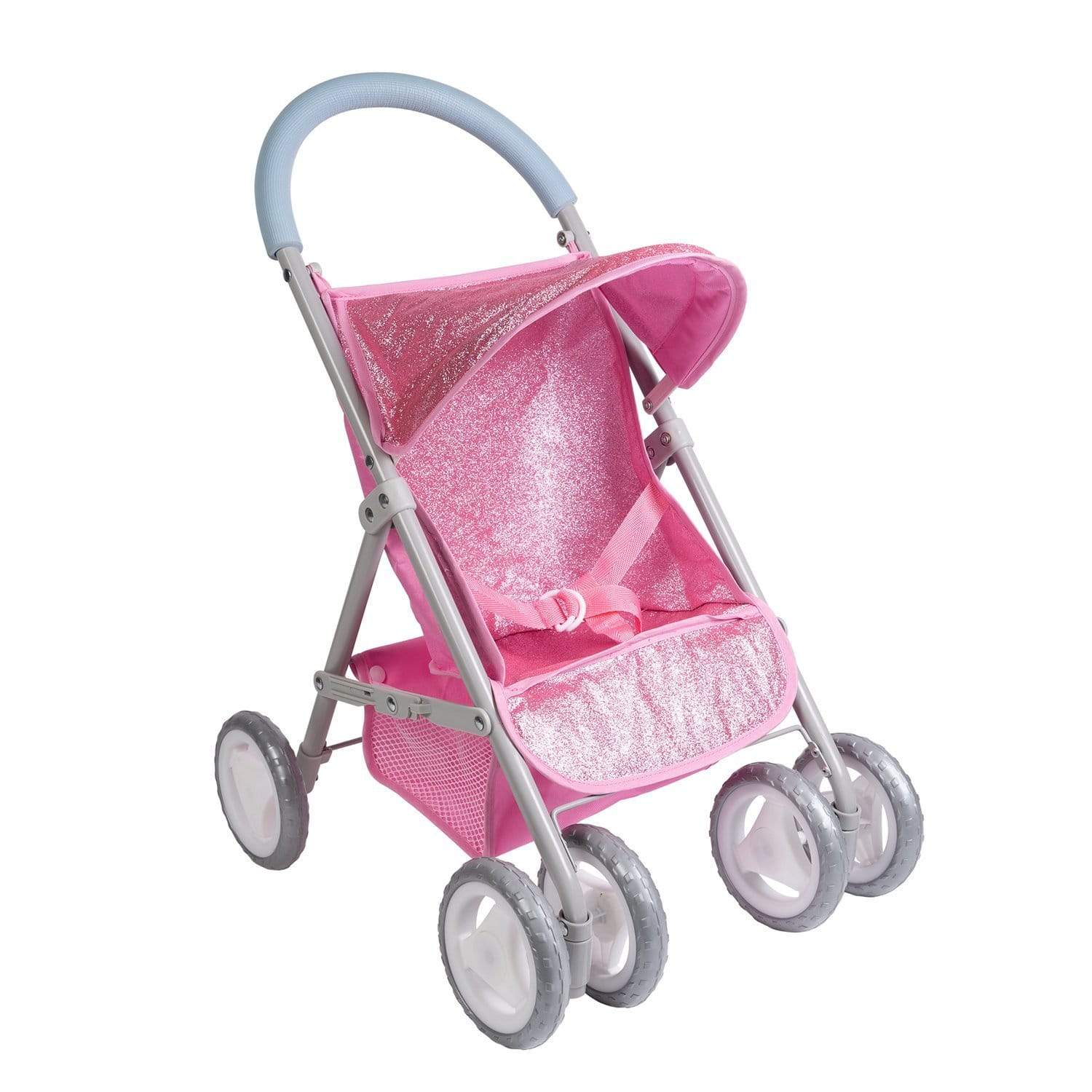 Adora Baby Doll Pink Glam Glitter Medium Shade Stroller, for 20