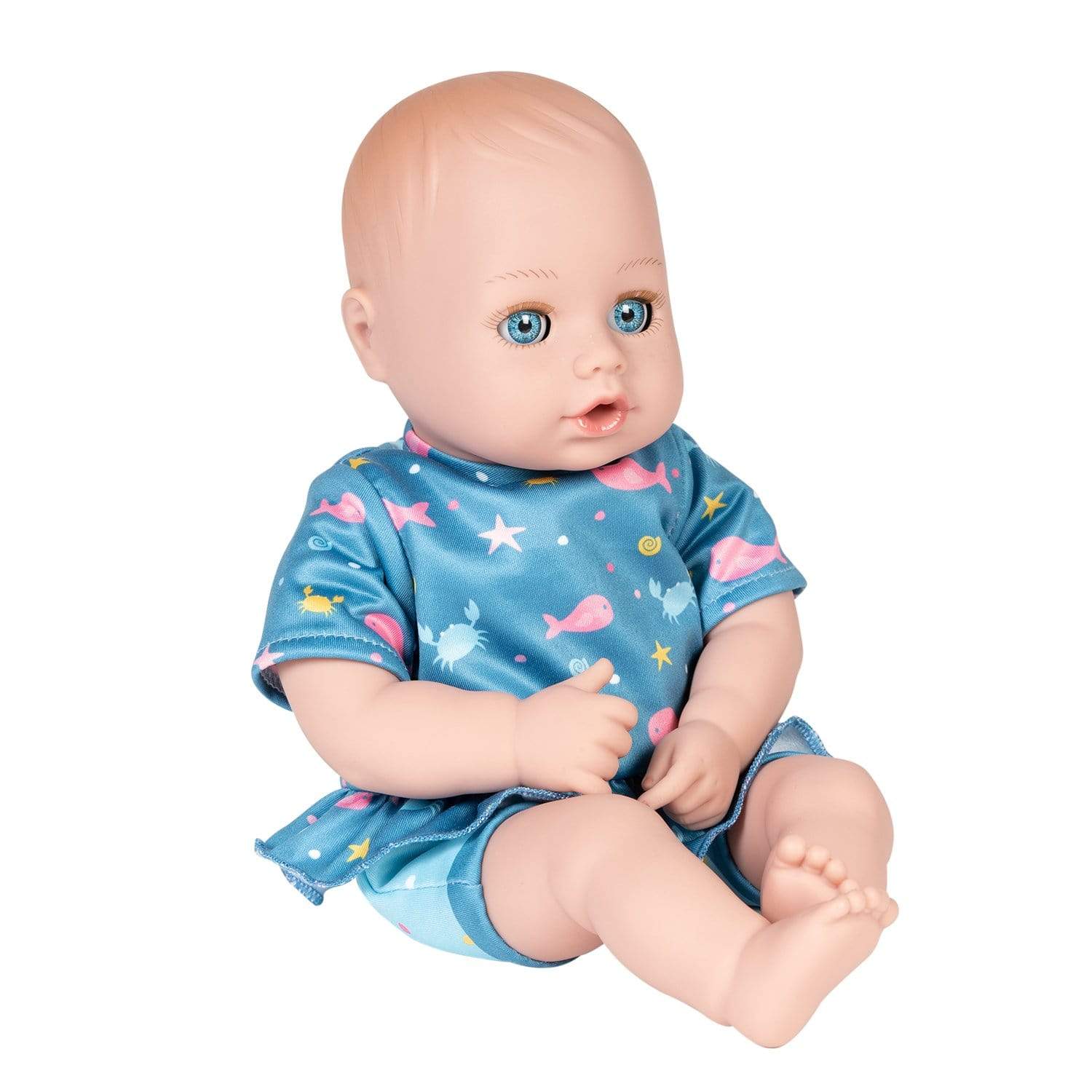 Adora Beach Baby Doll Sunny - Interactive UV/Sun Activated Freckles & Rosy Cheeks