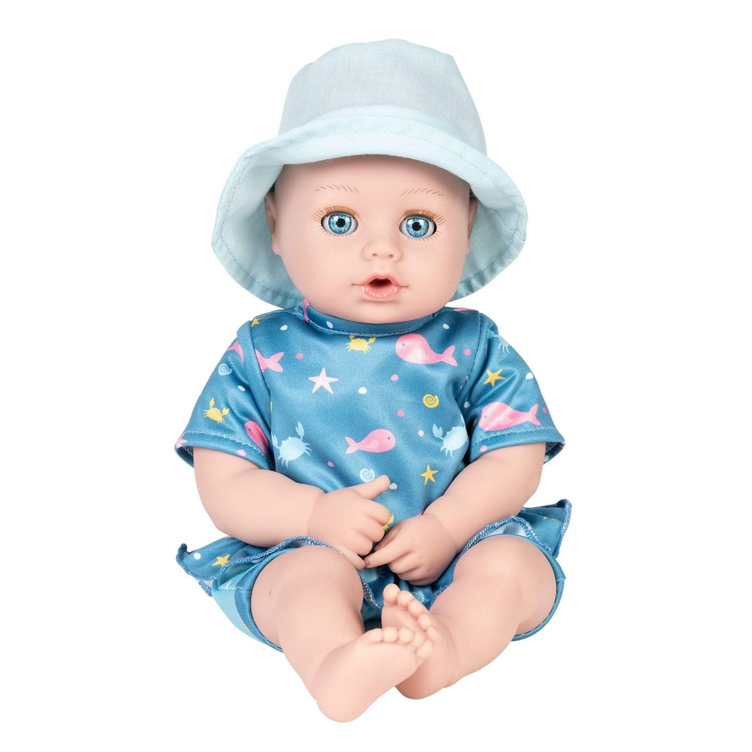 Adora Beach Baby Doll Sunny - Interactive UV/Sun Activated Freckles & Rosy Cheeks