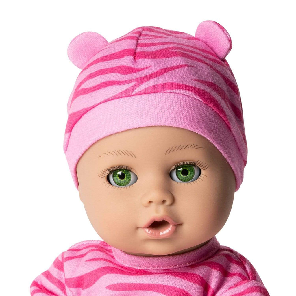 Adora PlayTime Baby Doll Tiger Bright, Pink Baby Doll for Toddlers 1+