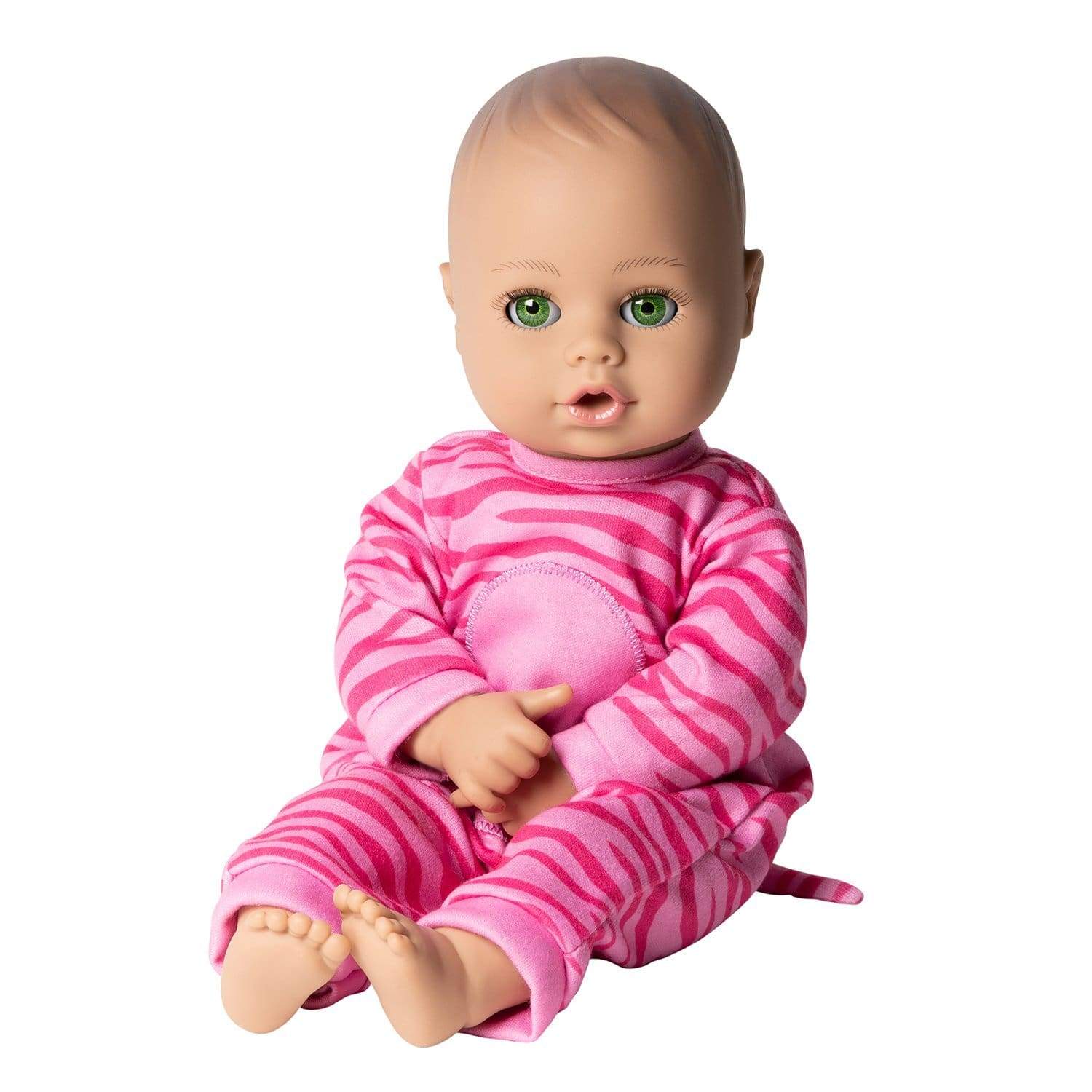 Adora PlayTime Baby Doll Tiger Bright, Pink Baby Doll for Toddlers 1+