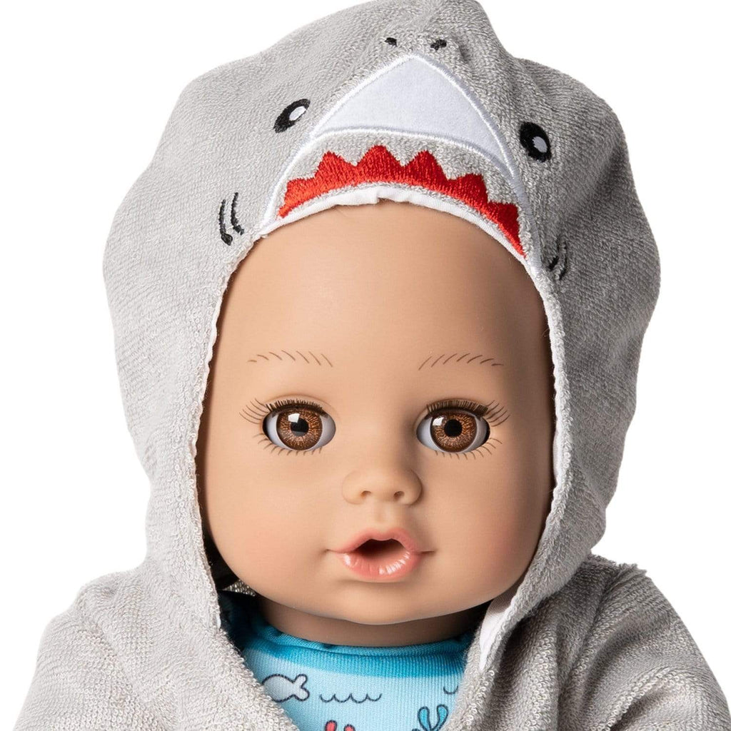 Adora Doll Toddler Water Bath Toys BathTime Baby Shark, 13" Adora