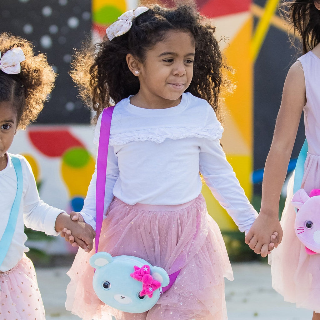 Adora Be Bright Purse for Little Girls - Eyes Light Up with Colors!