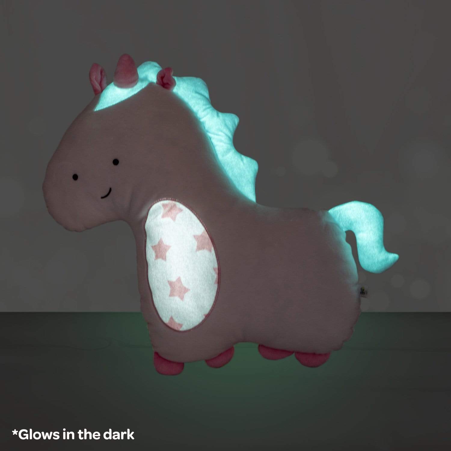 Adora Snuggle & Glow Unicorn Stuffed Animal, Reversible Glow-in-the-Dark Pet