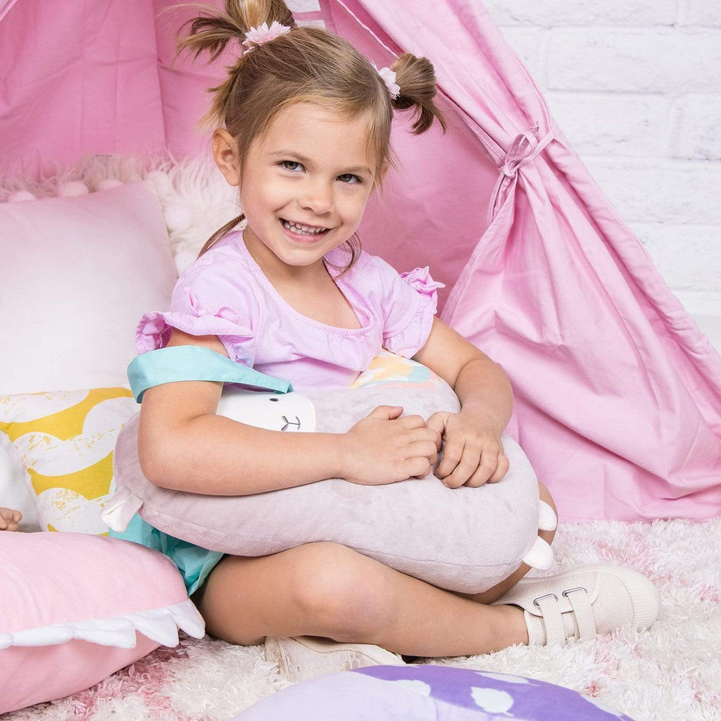 Adora Glow in the Dark Plush Pillow - Llama Stuffed Animal Design