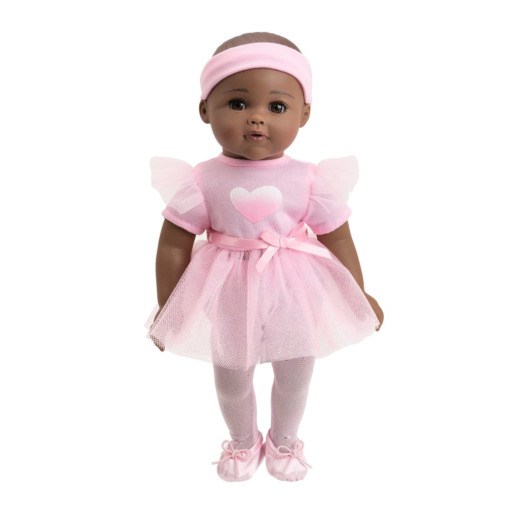 Adora Ballerina Doll - Juliet -13 inch Black Baby Doll, Open/Close Eyes