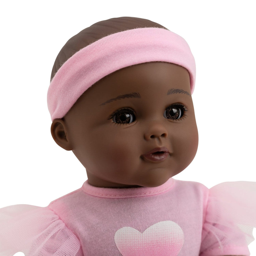 Adora Ballerina Doll - Juliet -13 inch Black Baby Doll, Open/Close Eyes