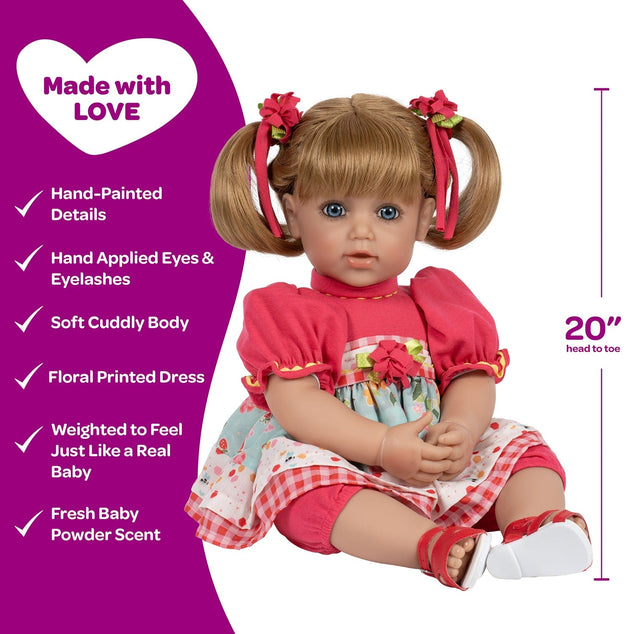 Adora Toddlertime Polka-Dot Picnic Baby Doll, Doll Clothes & Accessories Set