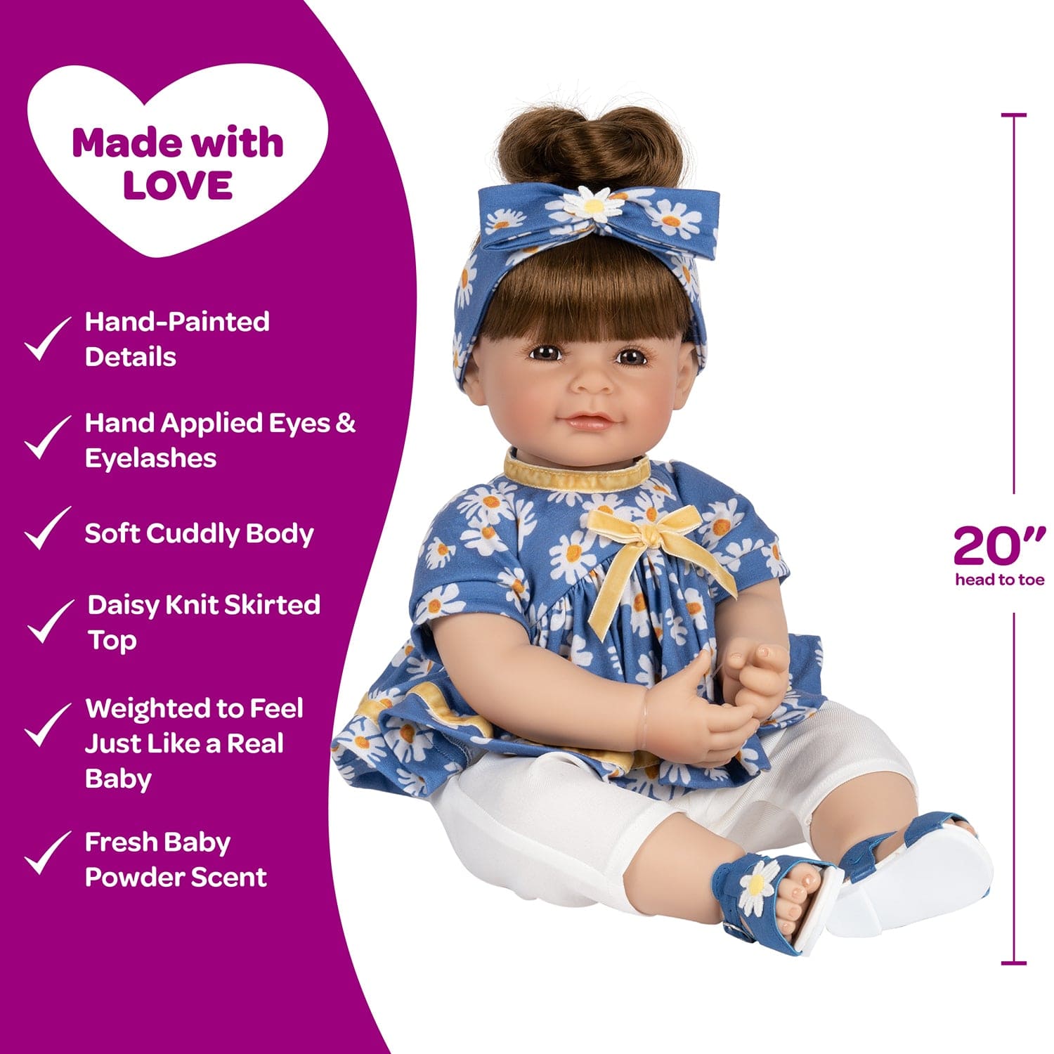 Adora Toddlertime Summer Lovin’ Baby Doll, Doll Clothes & Accessories Set