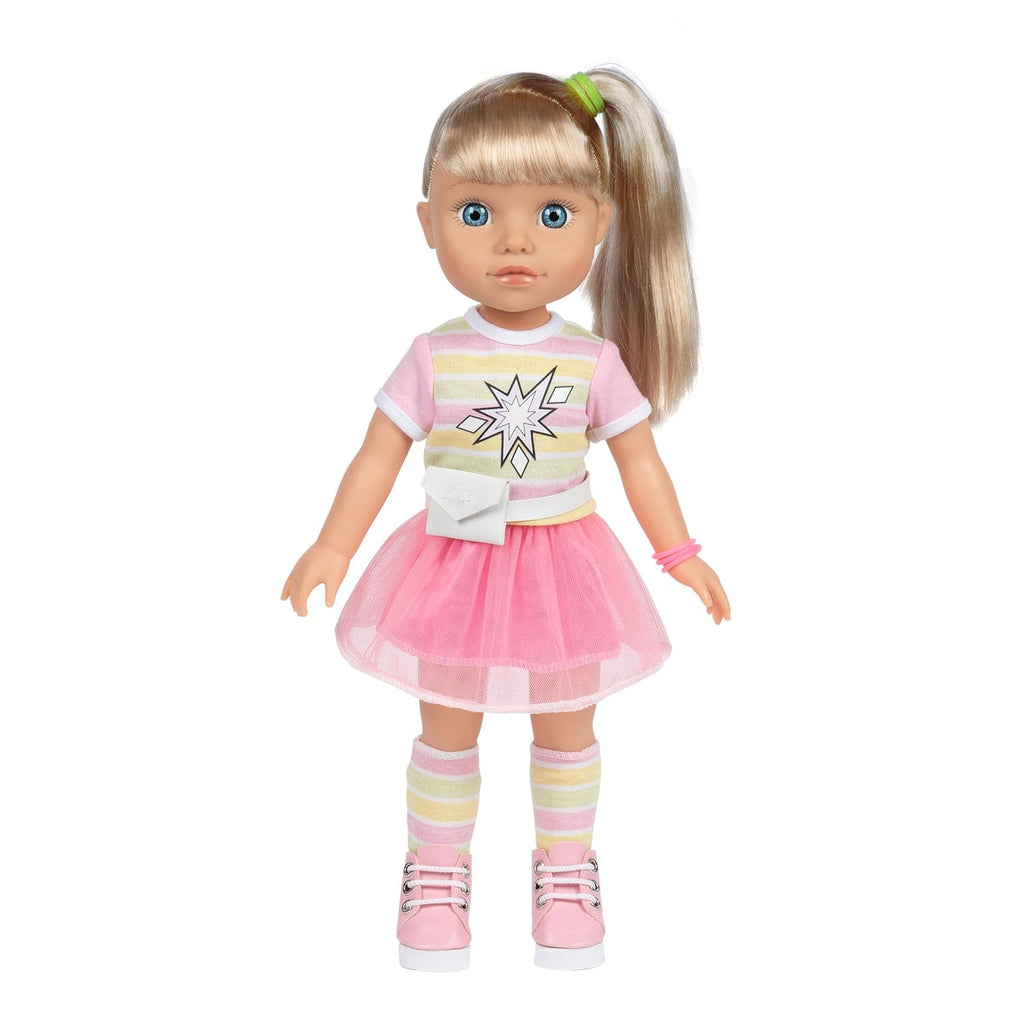 Riley from Adora's Glow Girl Collection! Feauring glow-in-the-dark fashion and accessories