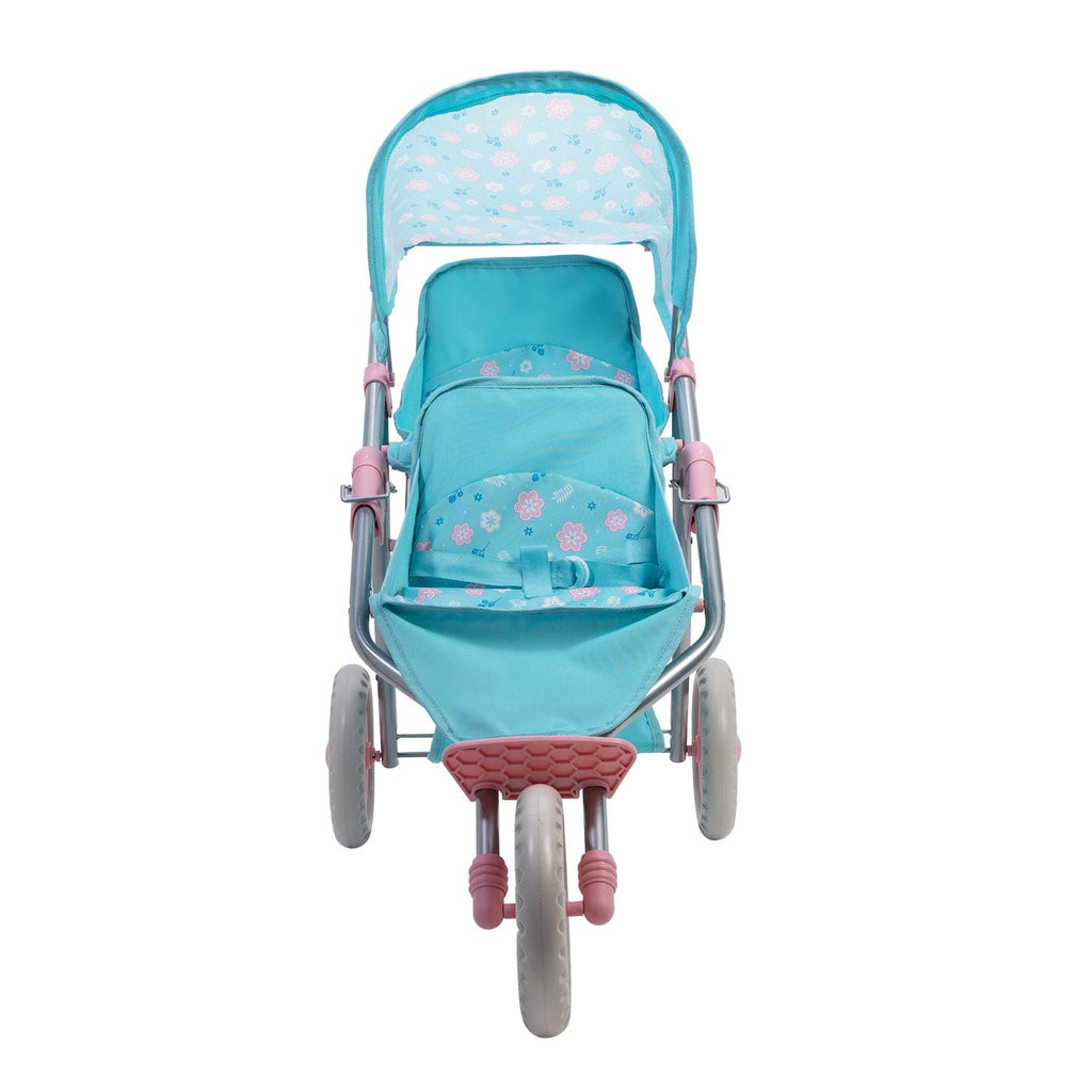 Flower Power Twin Baby Doll Stroller