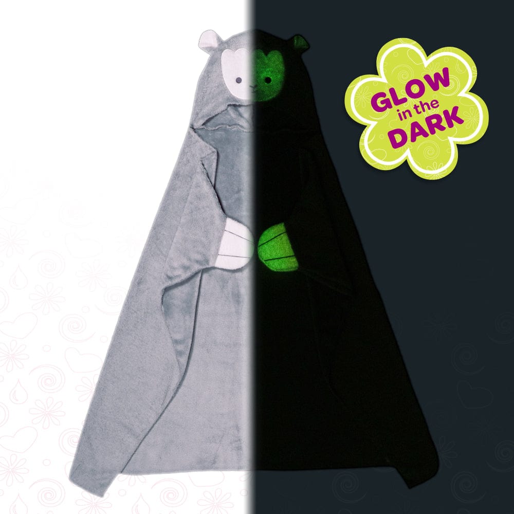 Adora Wearable Blanket Hoodie for Kids Snuggle Glow Llama Blanket