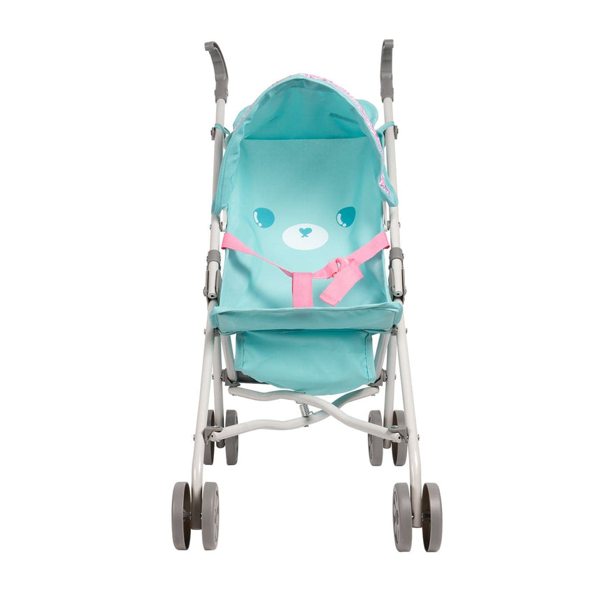 Be Bright Bear Medium Shade Stroller with Clip-On Bear Toy