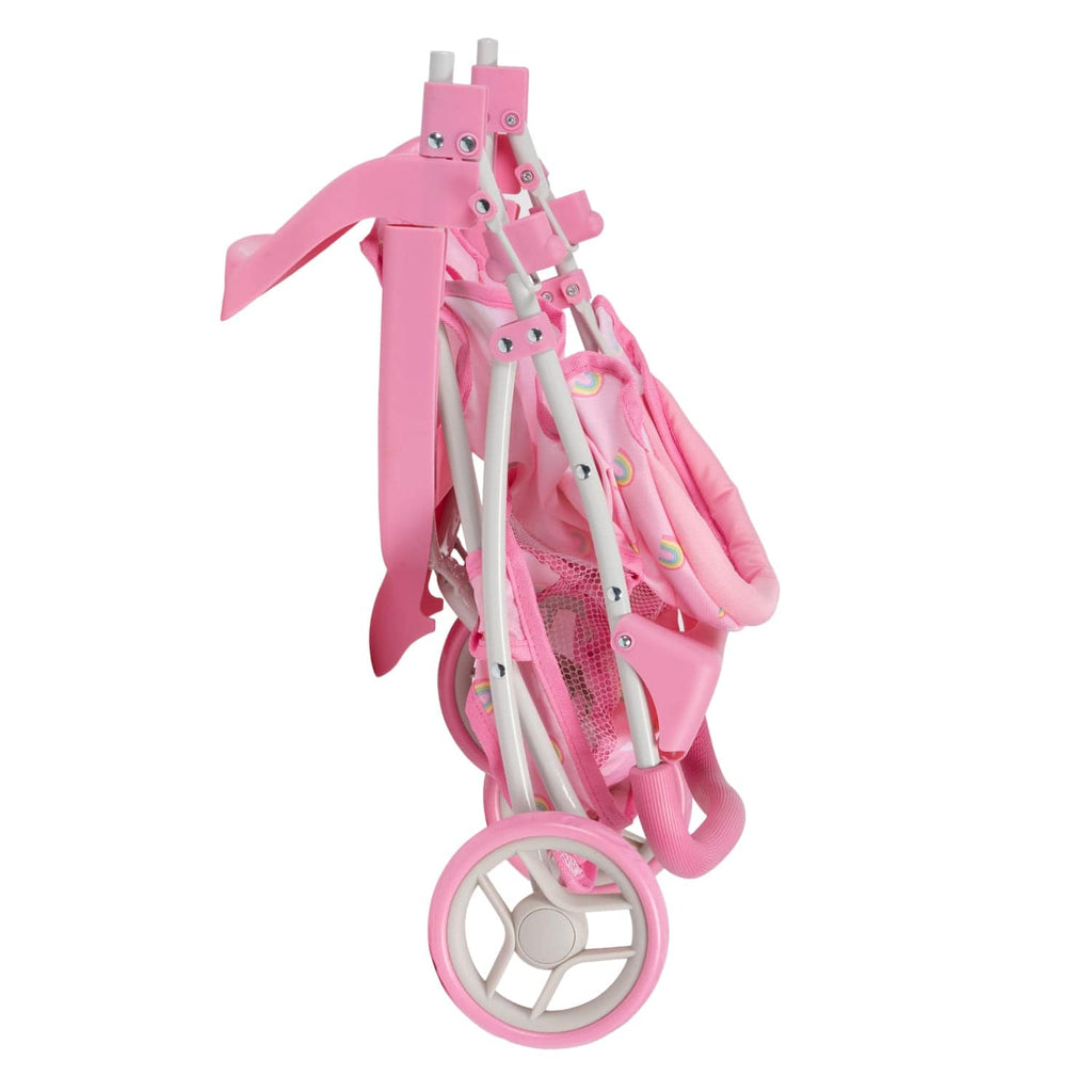 Rainbow Rose Snack N Go Baby Doll Stroller