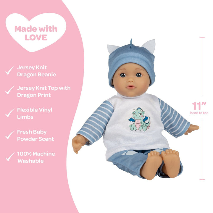Happy Dragon 11 Inch Baby Doll from Adora's Little Love Collection