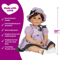 Adora ToddlerTime Baby Doll - Bees Knees Doll, Clothes & Accessories Set