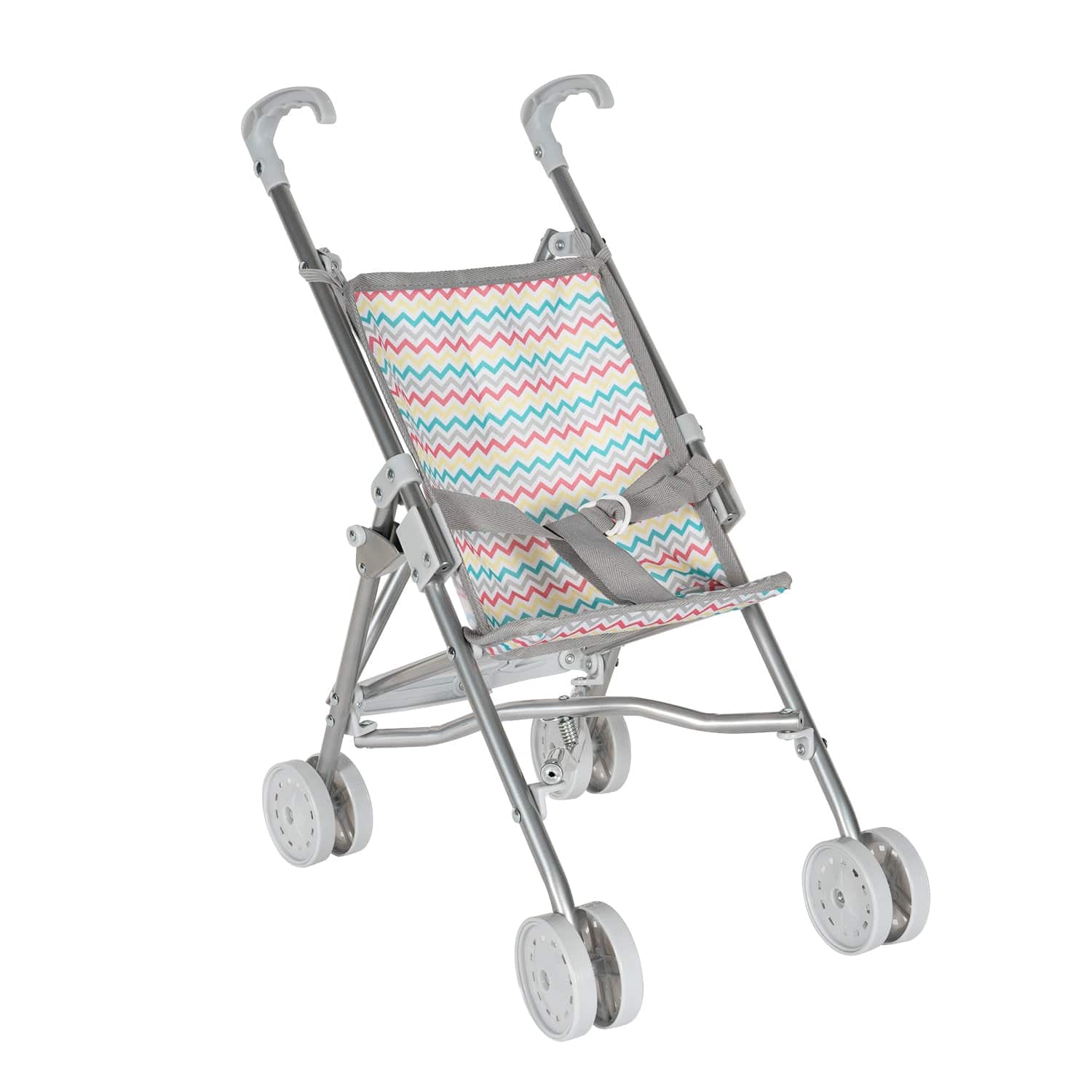 buy baby stroller near me Adora Zig Zag Rainbow Umbrella Mini Doll Stroller