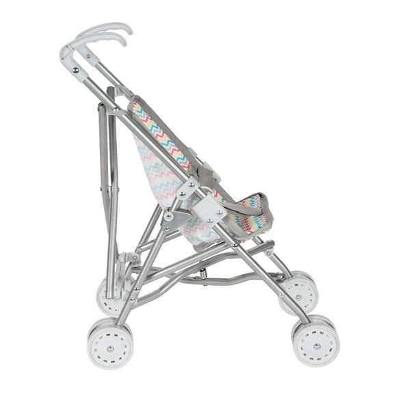 Adora Baby Doll Mini Stroller - Zig Zag Rainbow