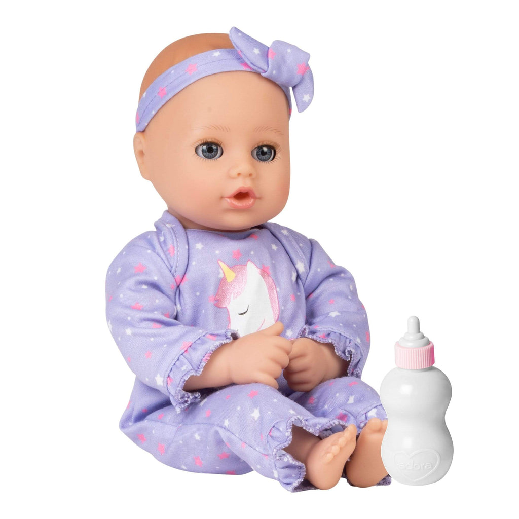 Adora PlayTime Unicorn Baby Doll Glitter, Baby Doll for Toddlers